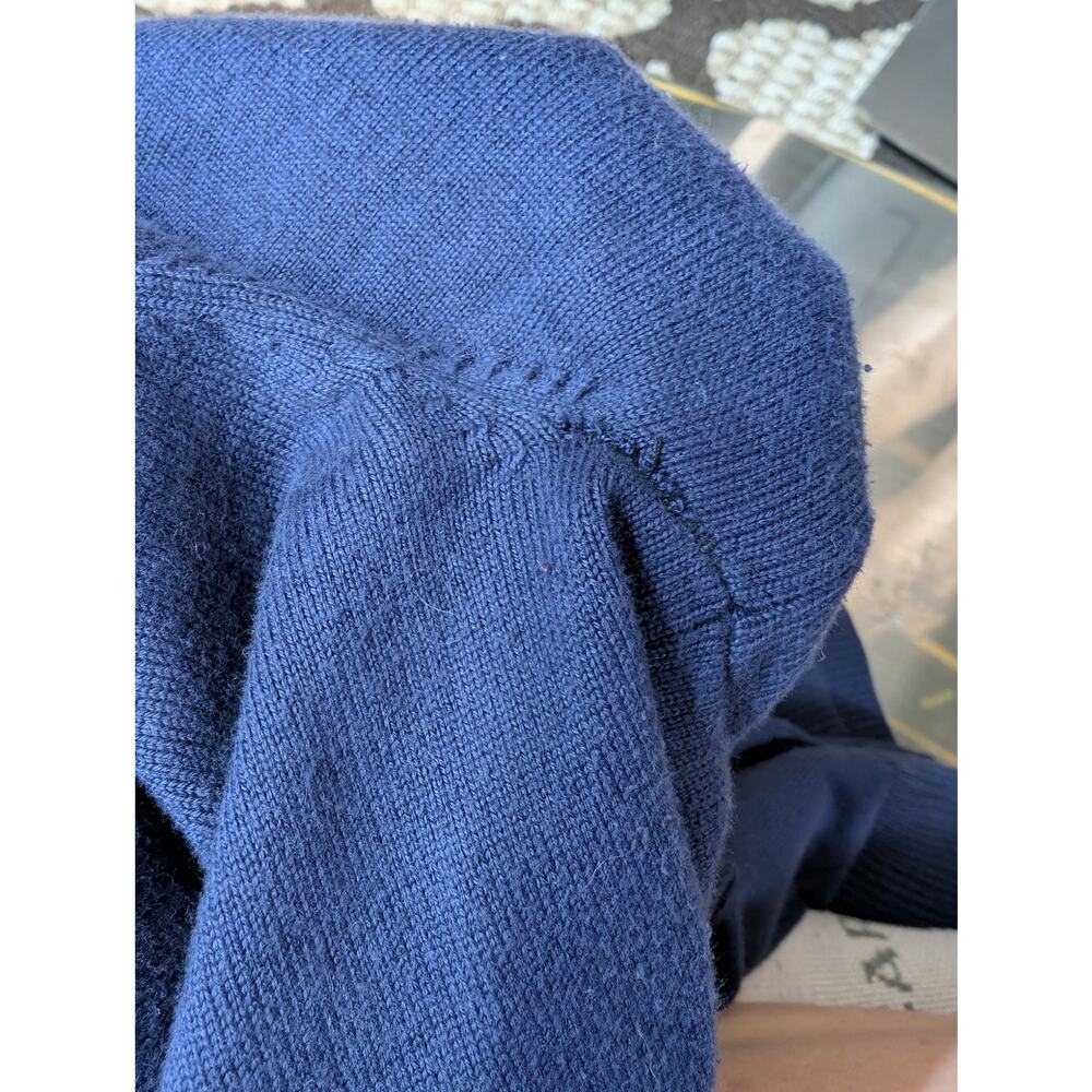 Brooks Brothers Bo Schembechler Univ of Michigan Cardigan Women's Large ** - Picture 10 of 10
